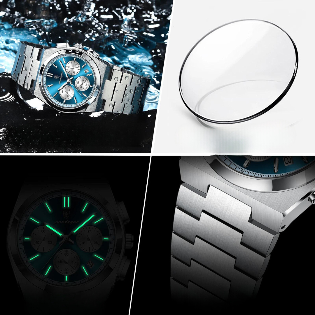 Poedagar Titanium Watch Lennard