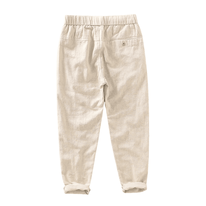 Men's Linen Trousers Rovino Lennard