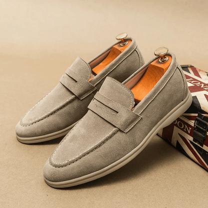Leather Moccasin Loafer for Men Liverpool Lennard
