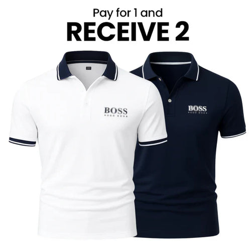 [BUY 1, GET 2] Premiere Polo Shirt Kit – Professional Line (2-Pack) by H. Βօѕѕ