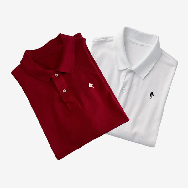 [BUY 1, GET 2] Set of 2 Essential Polos