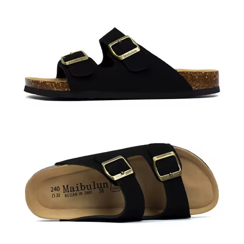 Birken California Suede Sandals for Men Lennard